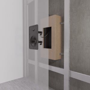 Akustisches Gehäuse - Universal für Einbaulautsprecher  - Hide-Audio™ 700/330/177 M1505
