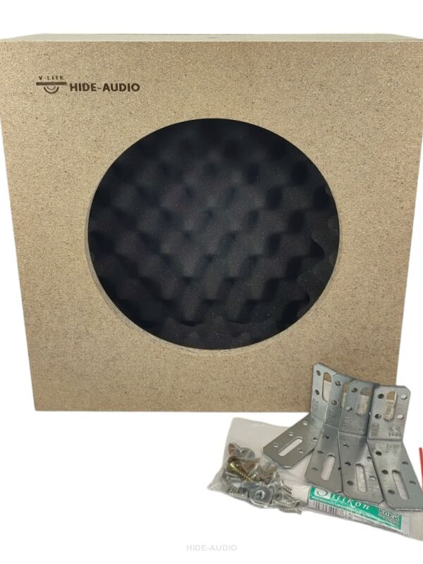 Akustisches Gehäuse V-LITE Hide-Audio™ V212112 für Lithe Audio passiver Stereo-Lautsprecher