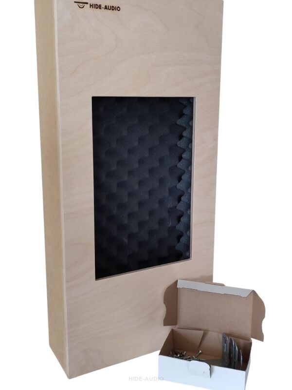 Akustisches Gehäuse für Dynaudio Lautsprecher P4-W80 - Hide-Audio™ 700/330/127 M207