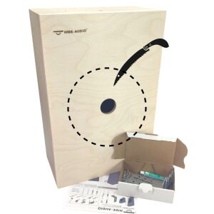 Akustisches Gehäuse  UNIVERSAL für Einbaulautsprecher -  - Hide-Audio™ 500/330/127 M1502