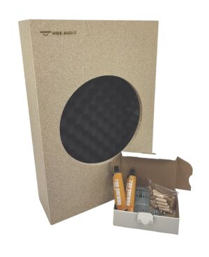 Akustisches Gehäuse 500 für den Lautsprecher Loxone Speaker 10 Passive - V-LITE Hide-Audio™ V258101