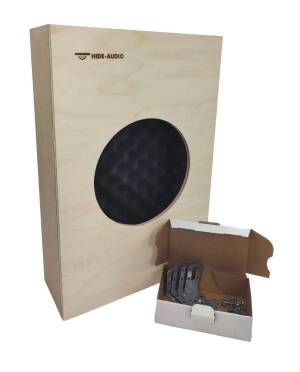 Akustisches Gehäuse für Focal 100IC6ST Lautsprecher - Hide-Audio™ 500/330/127 M1106