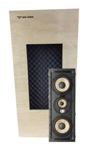 Akustisches Gehäuse für Focal 300IW6LCR Lautsprecher 