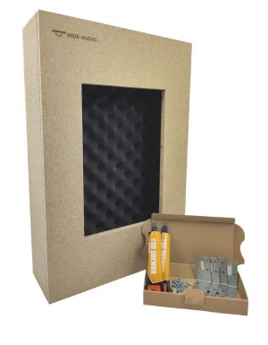 Akustisches Gehäuse 500 für den Lautsprecher Focal 100IW6 - V-LITE Hide-Audio™ V274170