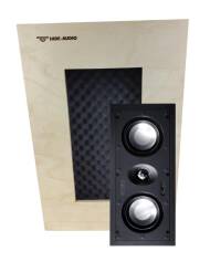 Akustisches Gehäuse für Canton InWall 845 LCR Lautsprecher 